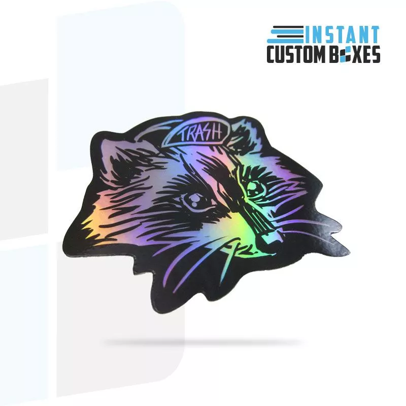 custom holographic stickers