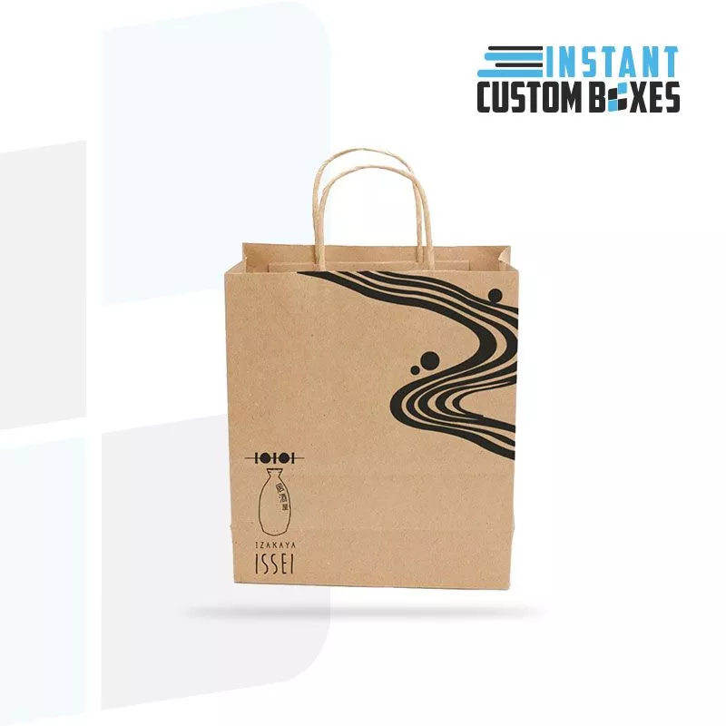 Custom Brown Kraft Bags