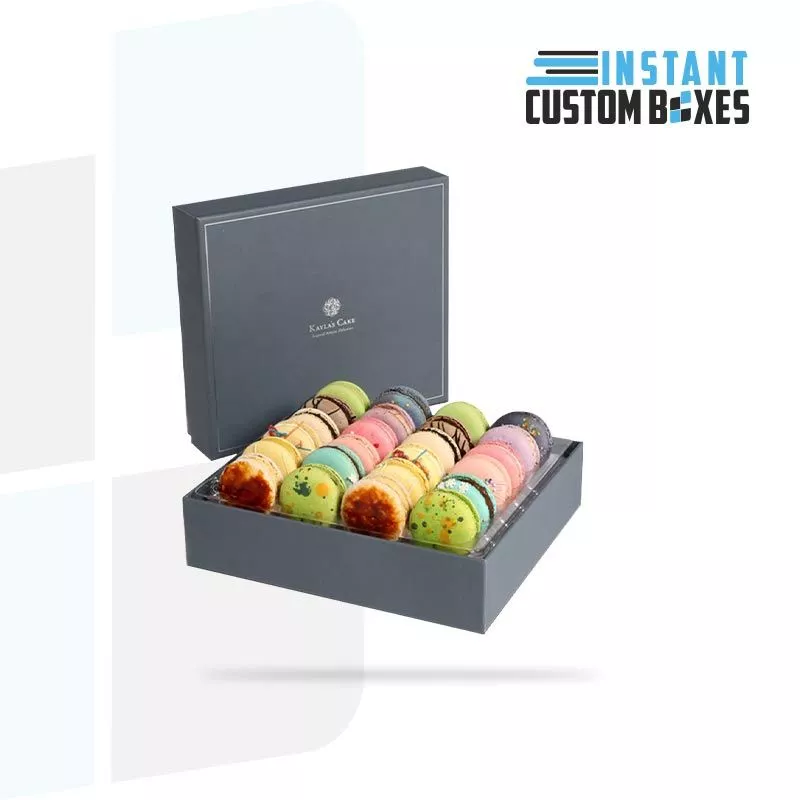 Custom French Macaron Boxes