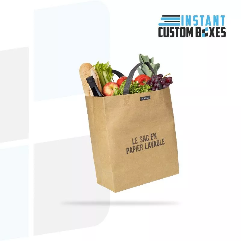 Custom Grocery Paper Bags