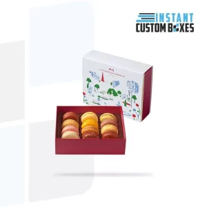 Custom Printed Macaron Packaging Boxes