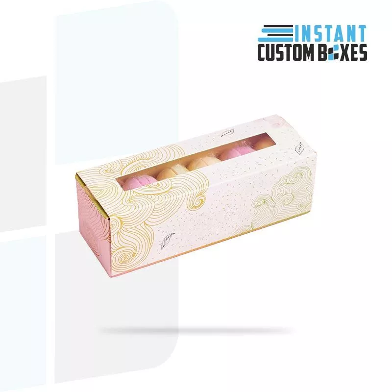 Custom Printed Macaron Packaging Boxes