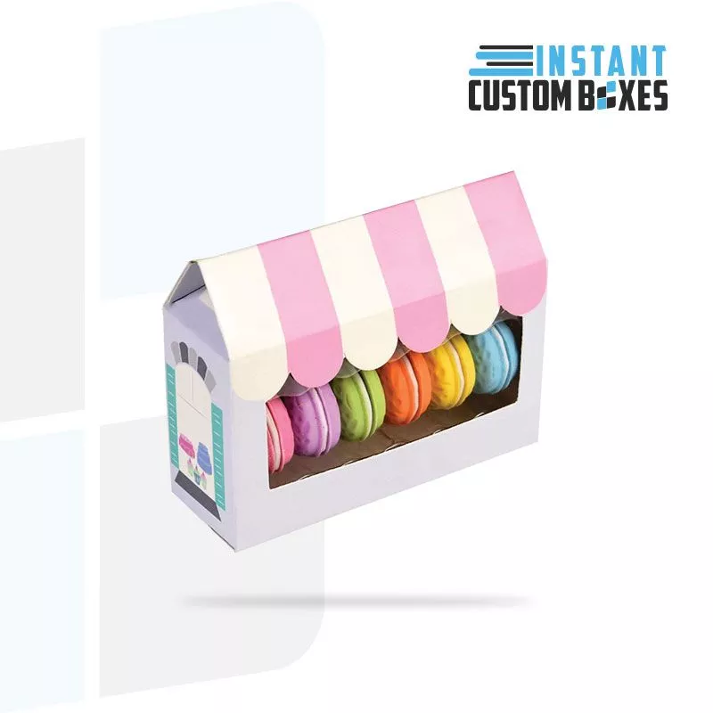 Custom Printed Macaron Packaging Boxes