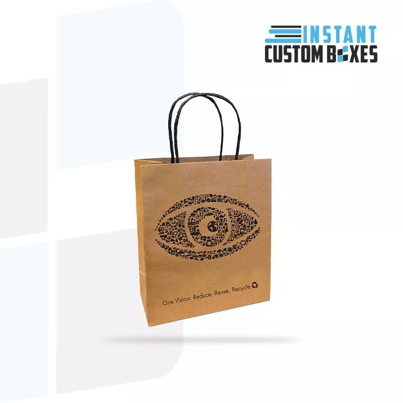 Custom Twisted Handle Paper Bags