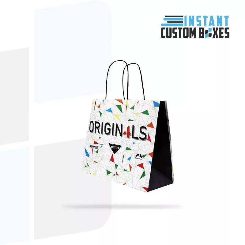 Custom Twisted Handle Paper Bags