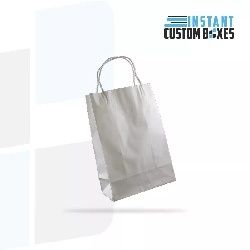 Custom White Kraft Bags