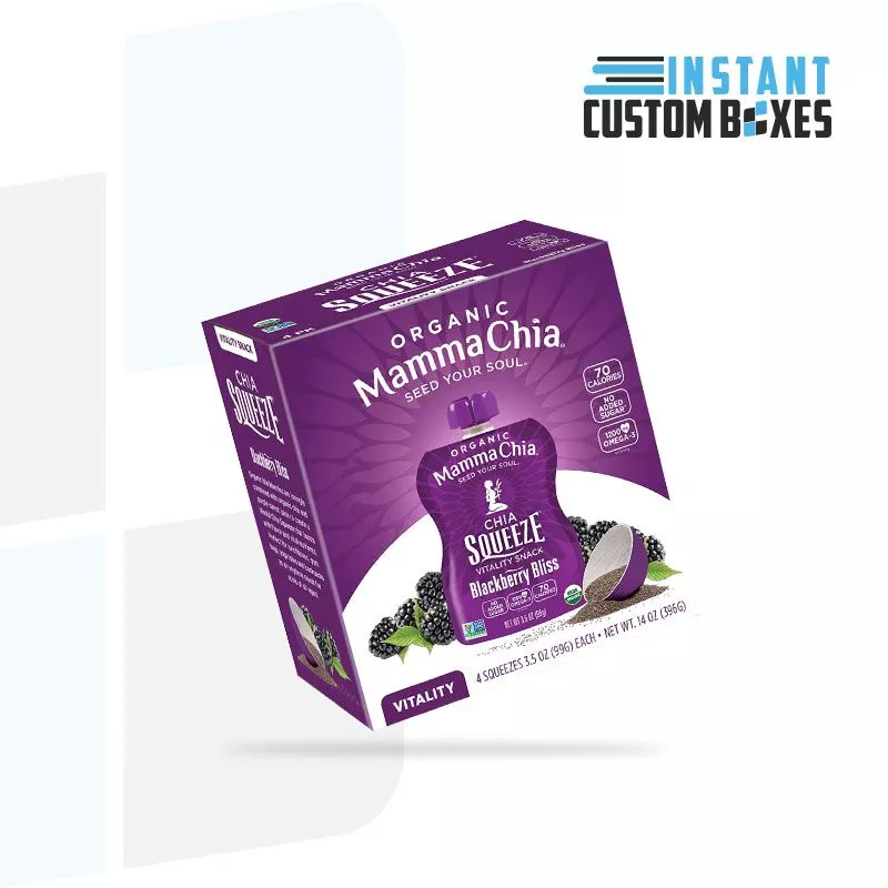 Custom Chia Seeds Boxes