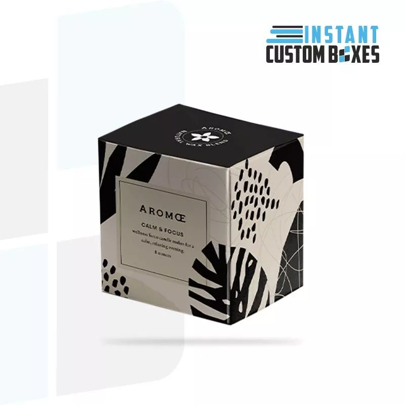 Custom Digital Printed Candle Boxes