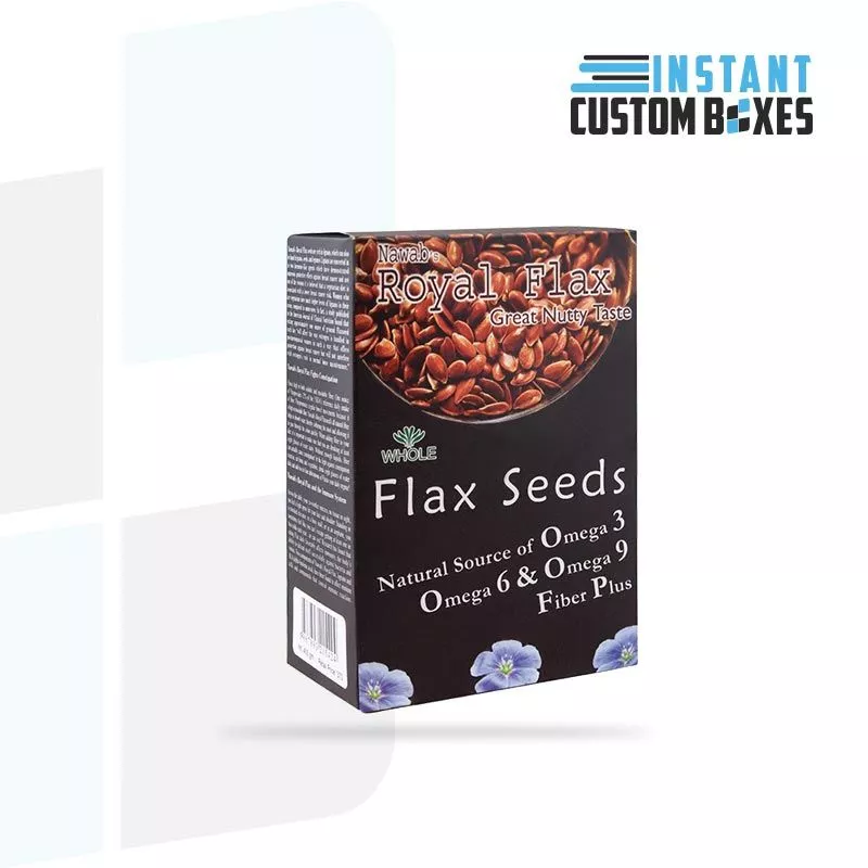 Custom Flax Seeds Boxes