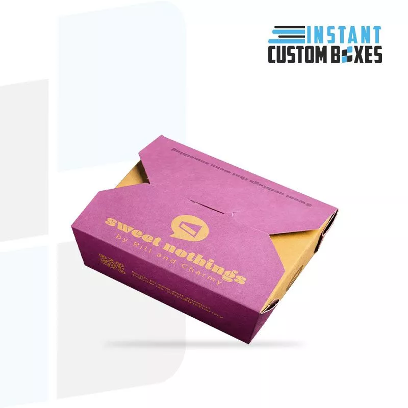 Custom Folded Takeout Boxes