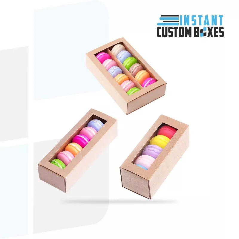 Custom Food Grade Macaron Boxes