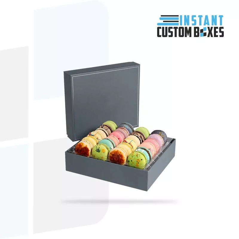 Custom Food Grade Macaron Boxes