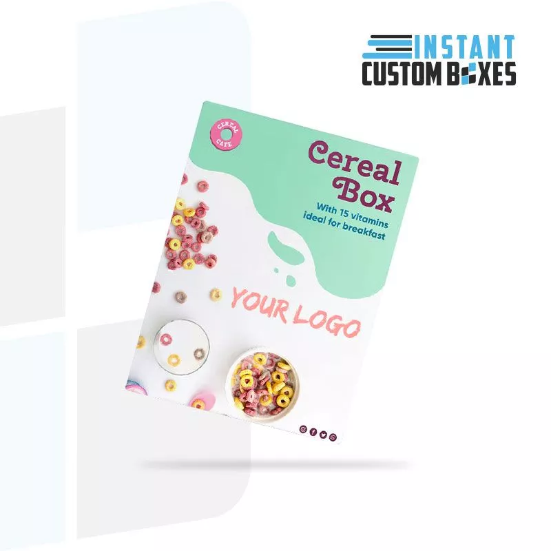 Custom Printed Cereal Boxes With Your Logo