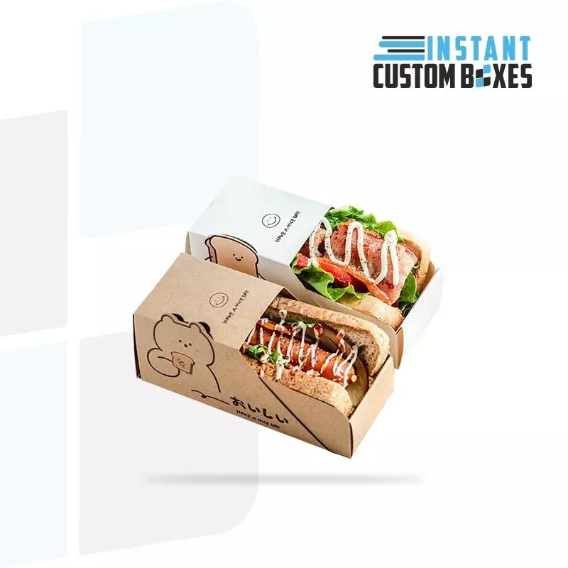 Custom Sandwich Takeout Boxes