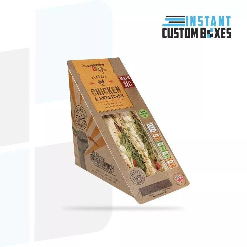 Custom Sandwich Takeout Boxes