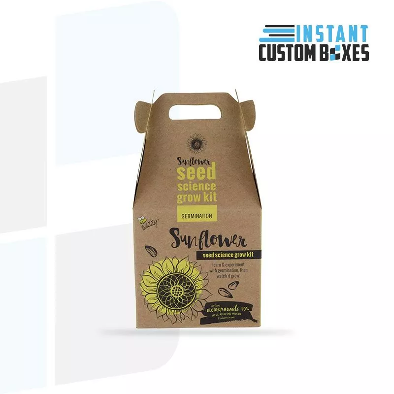 Custom Sunflower Seed Boxes