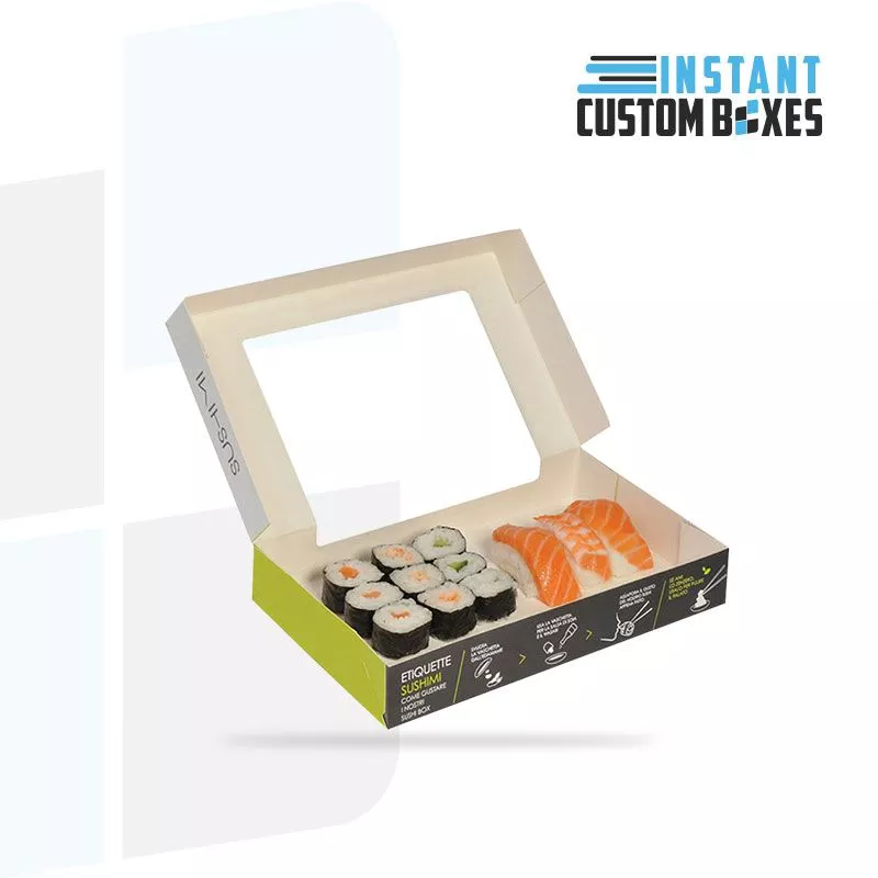 Custom Sushi Takeout Boxes