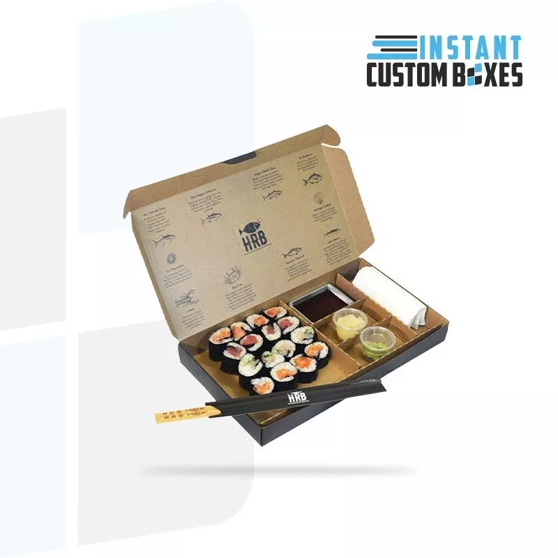 Custom Sushi Takeout Boxes