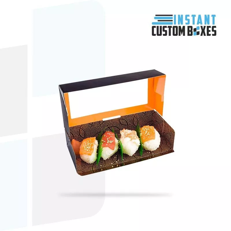 Custom Sushi Takeout Boxes