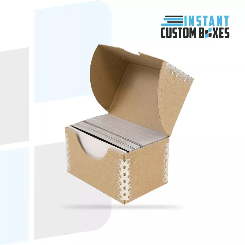 Custom Business Card Storage Boxes