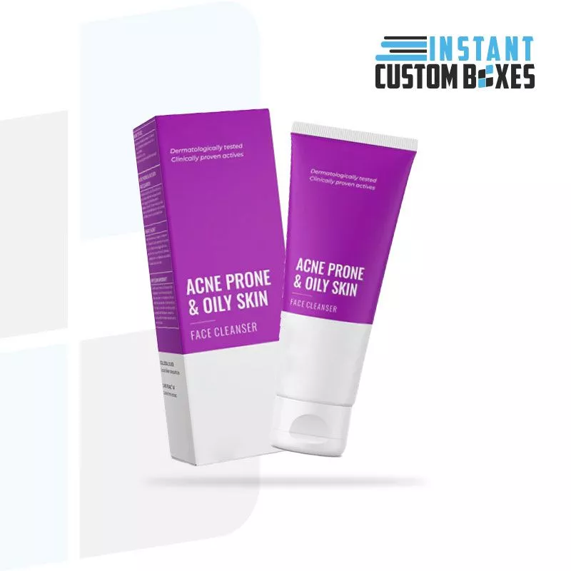 Custom Anti Acne Cream Boxes