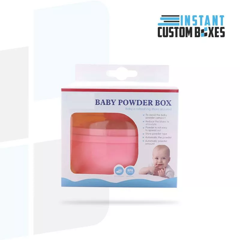 Custom Baby Powder Boxes