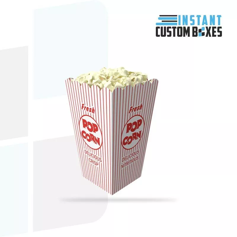 Custom Cardboard Popcorn Boxes