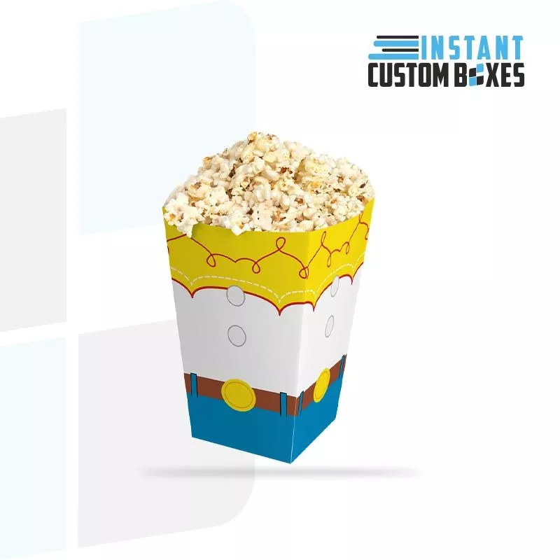 Custom Cardboard Popcorn Boxes