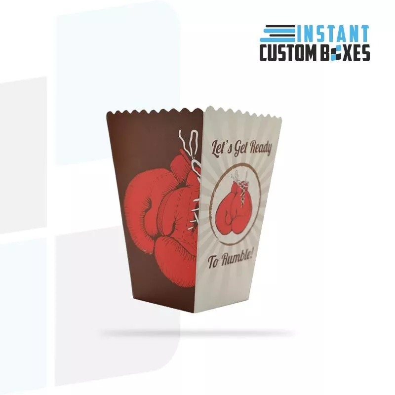 Custom Cardboard Popcorn Boxes