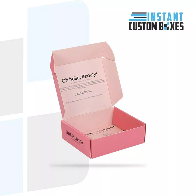 Custom Design Mailer Boxes