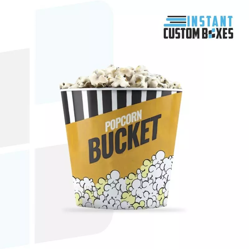 Custom Digital Printed Popcorn Boxes