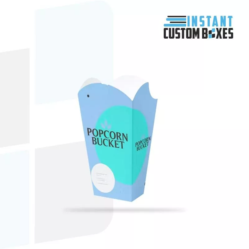 Custom Digital Printed Popcorn Boxes