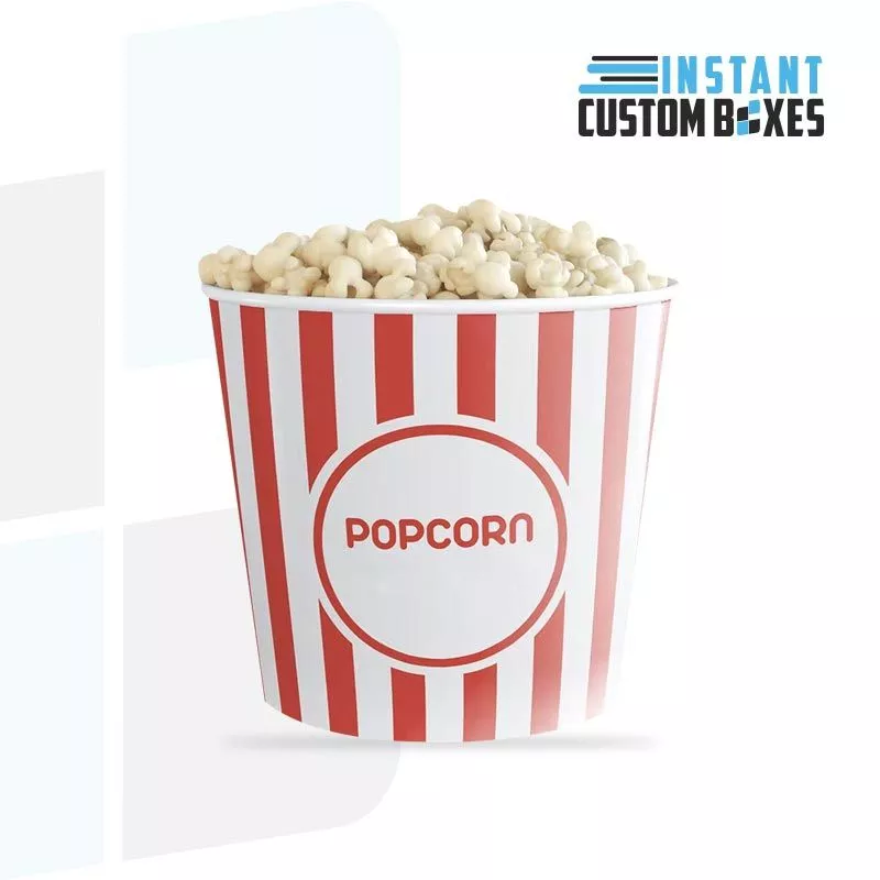 Custom Digital Printed Popcorn Boxes