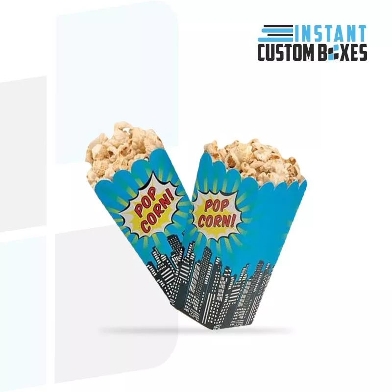 Custom Fancy Popcorn Boxes