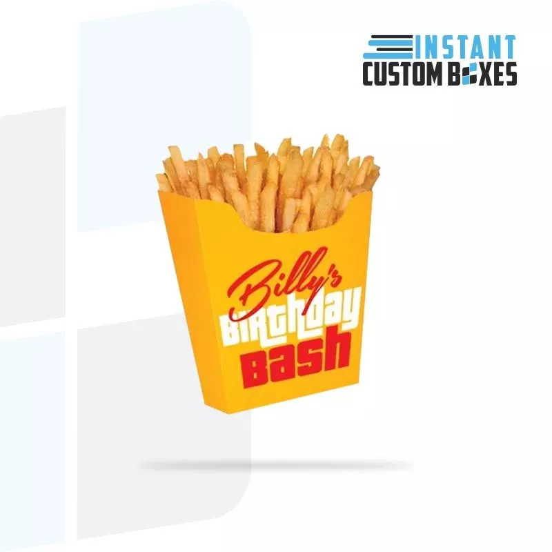 Custom French Fries Boxes