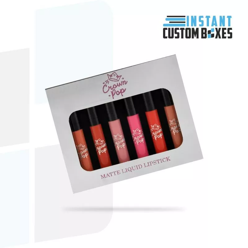 Custom Liquid Lipstick Boxes