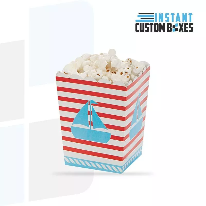 Affordable Custom Mini Popcorn Boxes