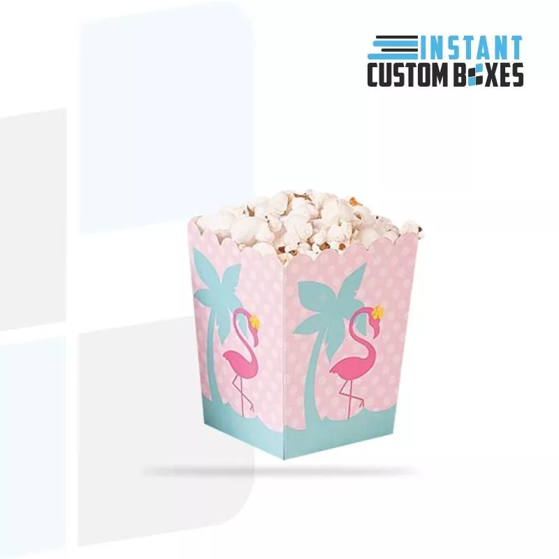 Personalized Mini Popcorn Boxes