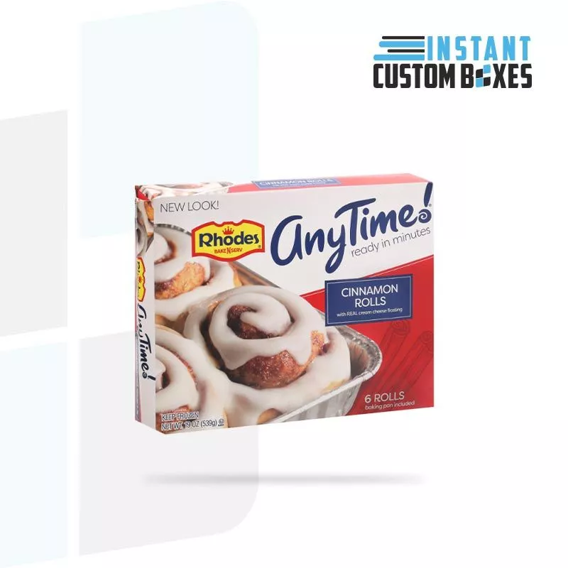 Custom Packaging Cinnamon Rolls