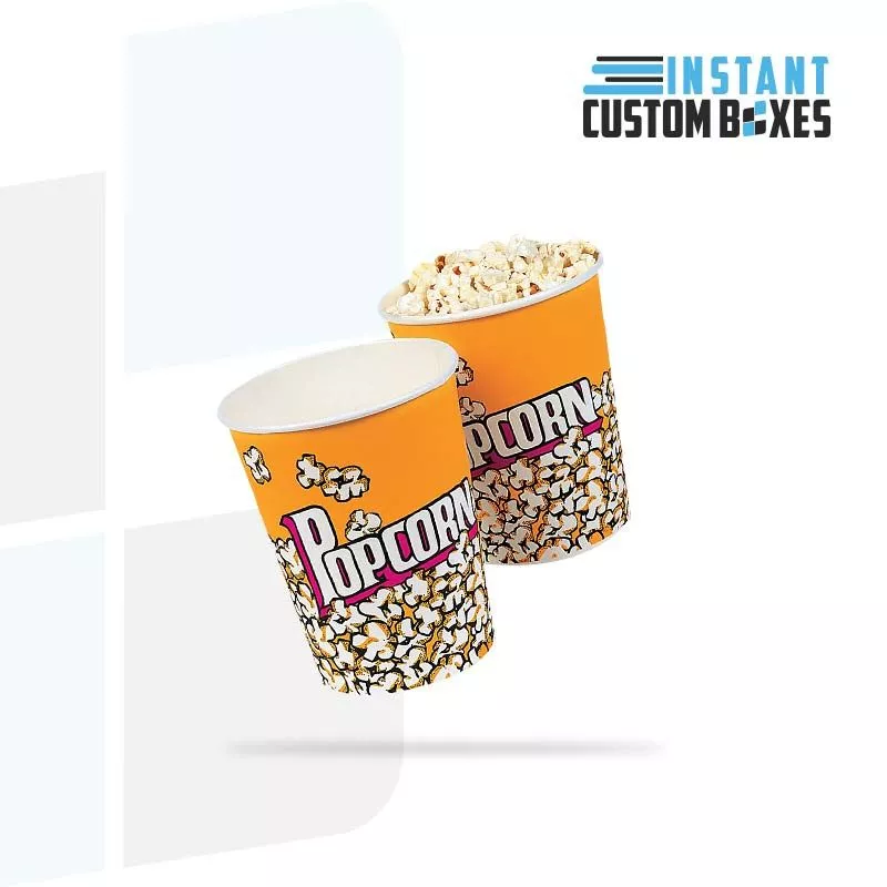 Custom Popcorn Boxes in Bulk