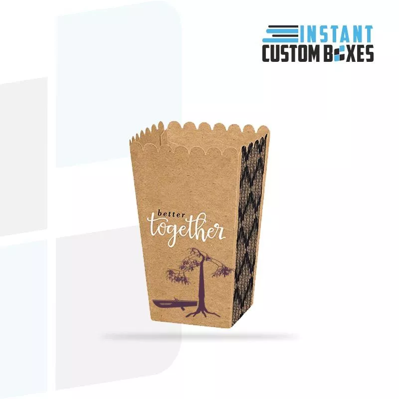 Custom Popcorn Boxes with Your Logo