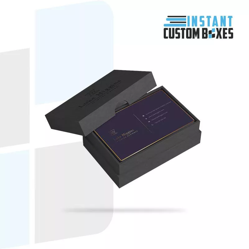 Custom Rigid Buisness Card Boxes