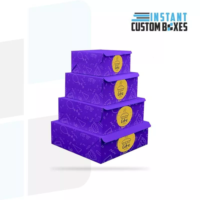 Custom Cake Boxes in Bulk