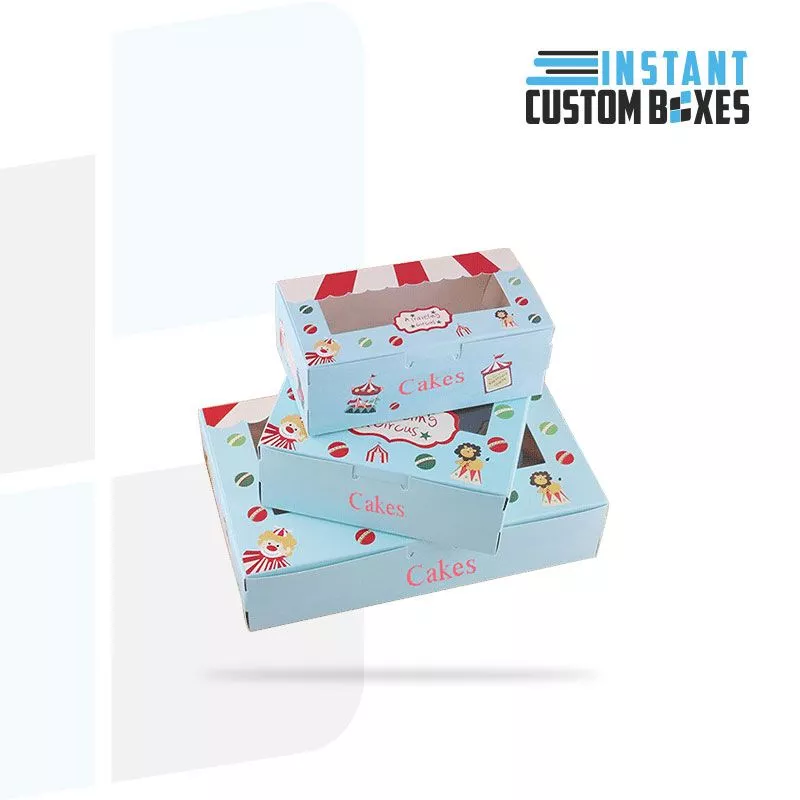 Custom Cake Boxes in Bulk