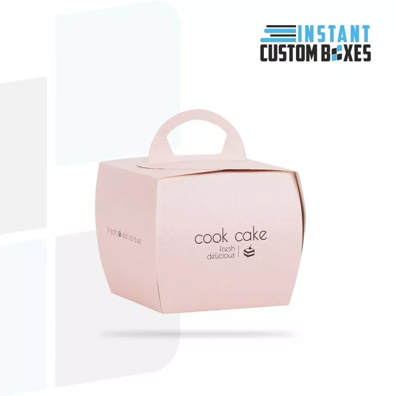 Custom Cake Boxes with Handle