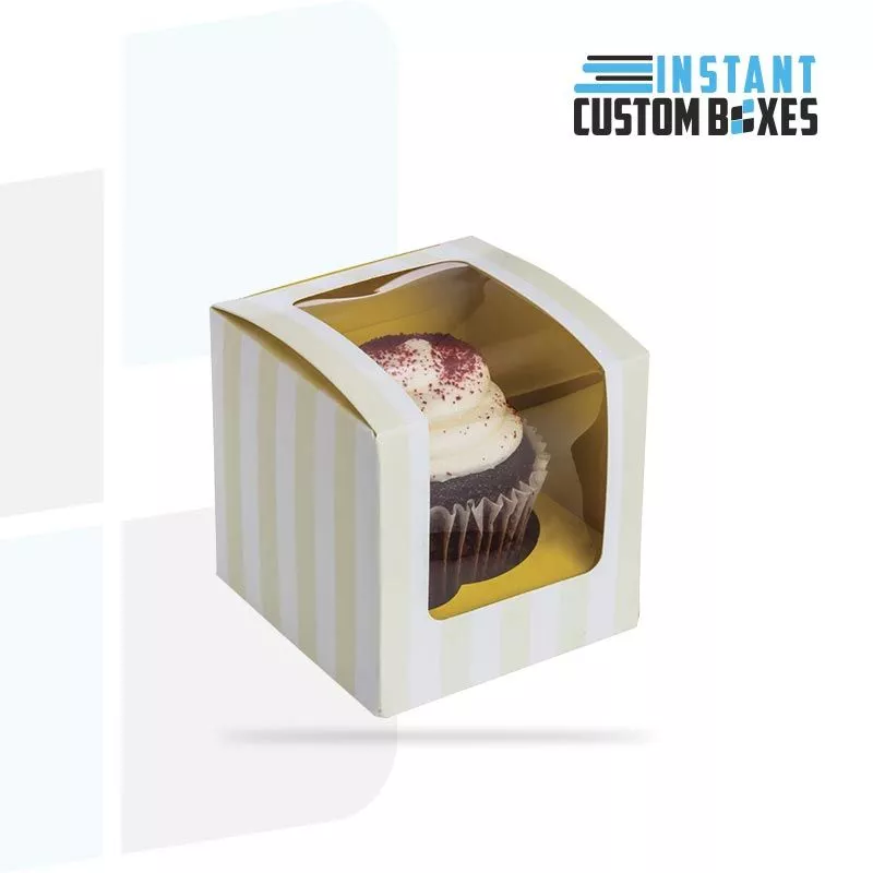 Custom Individual Cupcake Boxes