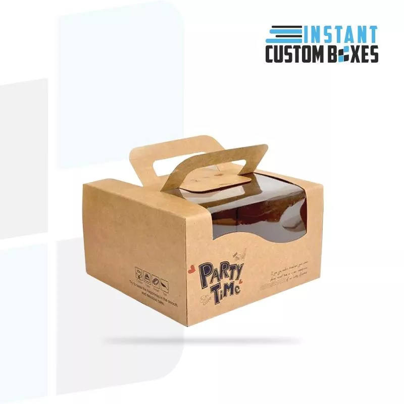 Custom Kraft Cake Boxes