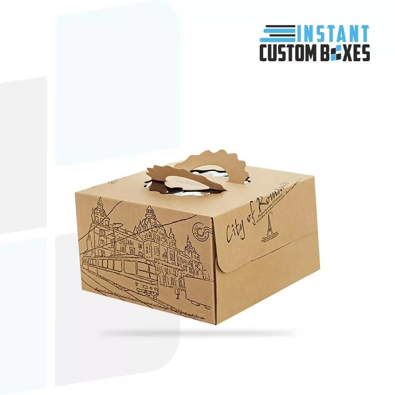 Custom Kraft Cake Boxes