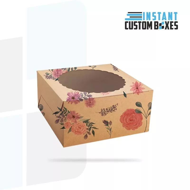 Custom Kraft Cake Boxes