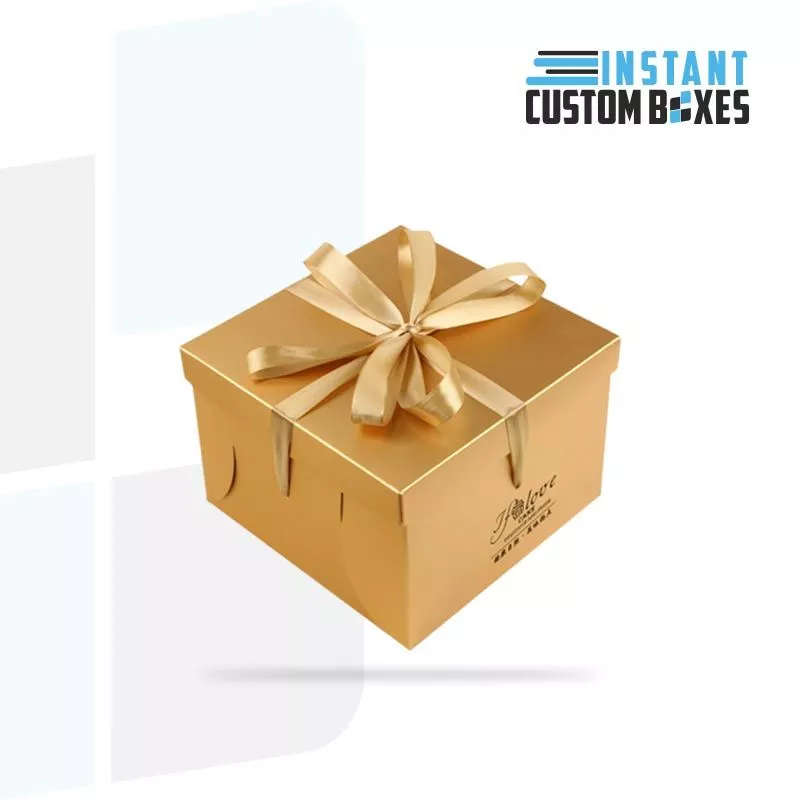 Custom Luxury Cake Boxes